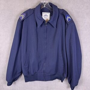 DSCP The Wings Collection Jacket Men's 48L Blue Lightweight Coat‎ USAF Read!